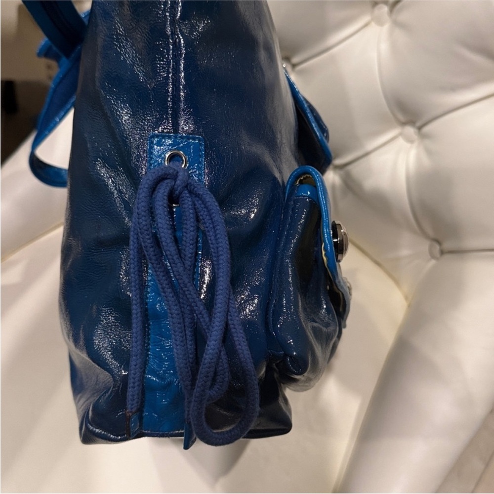 Rare Coach Poppy Spotlight Patent Leather Handbag - Picture 8 of 16